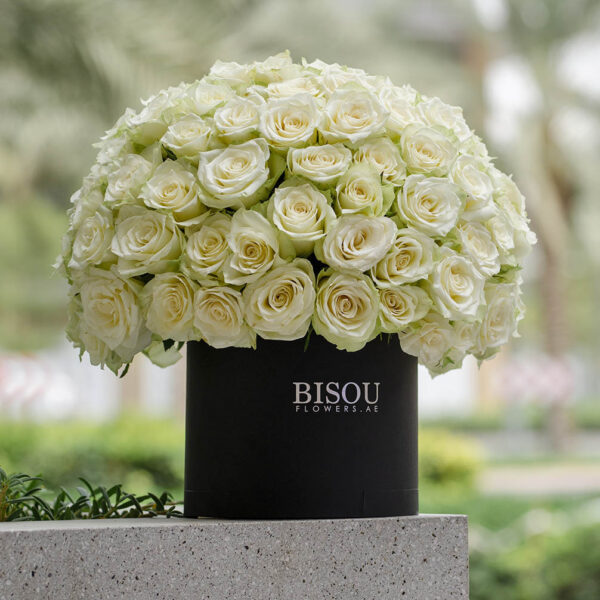 luxury drum box of roses
