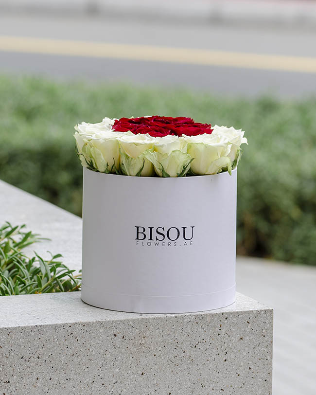 medium 20 roses drum box