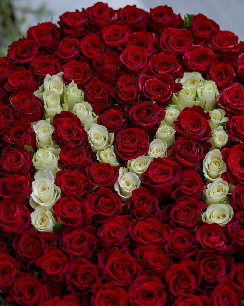 custom Be mine roses