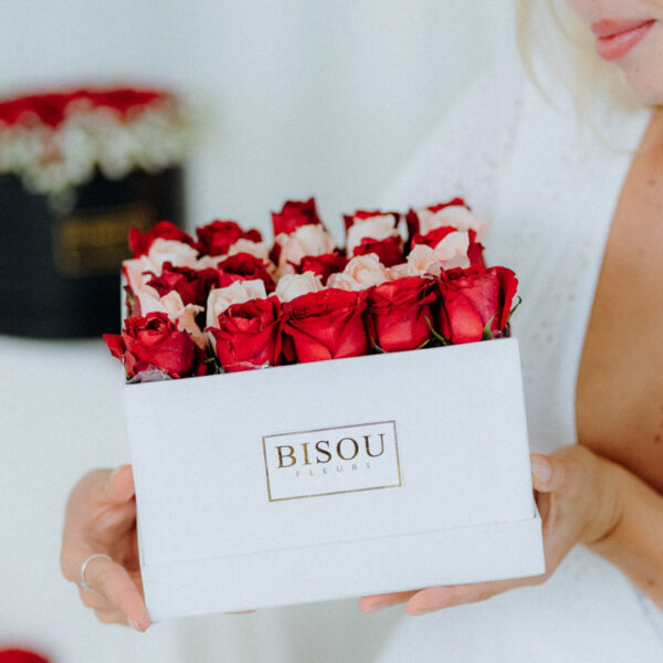 blushing pink roses elegance