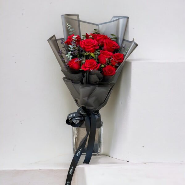 love you flower bouquet